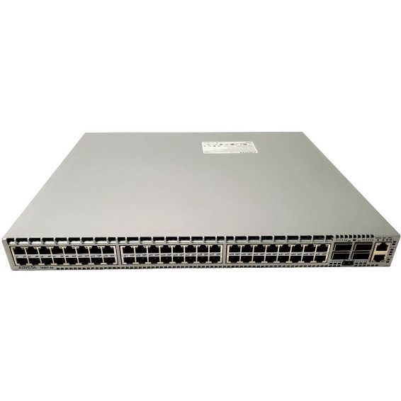 Arista Networks DCS-7050T-64-R Managed Layer 3 Switch with 48-Port 10GbE and 4-Port QSFP+
