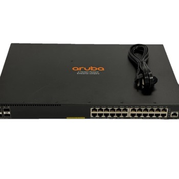 HP 2930F 24G PoE+ 4-SFP+ Switch with 24 Gigabit Ports and PoE+ Power Delivery