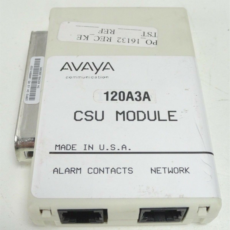 Avaya Lucent 120A3A CSU Channel Service Unit T-1 Module