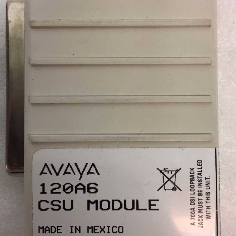 Avaya Lucent 120A6 CSU Module with DS1 Alarm