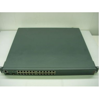 Cajun C363T 24-Port 10/100 Switch with 2 Mini-GBIC
