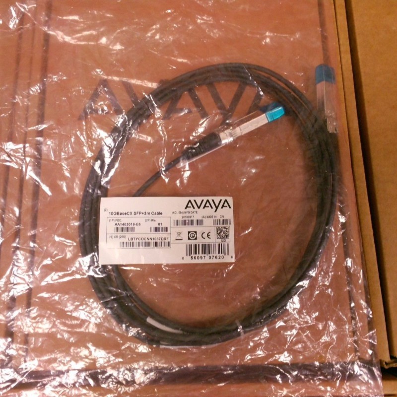 Avaya Lucent AA1403019-E6 SFP Network Patch Cable