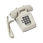 2500 MMGM Analog Phone in Misty Cream