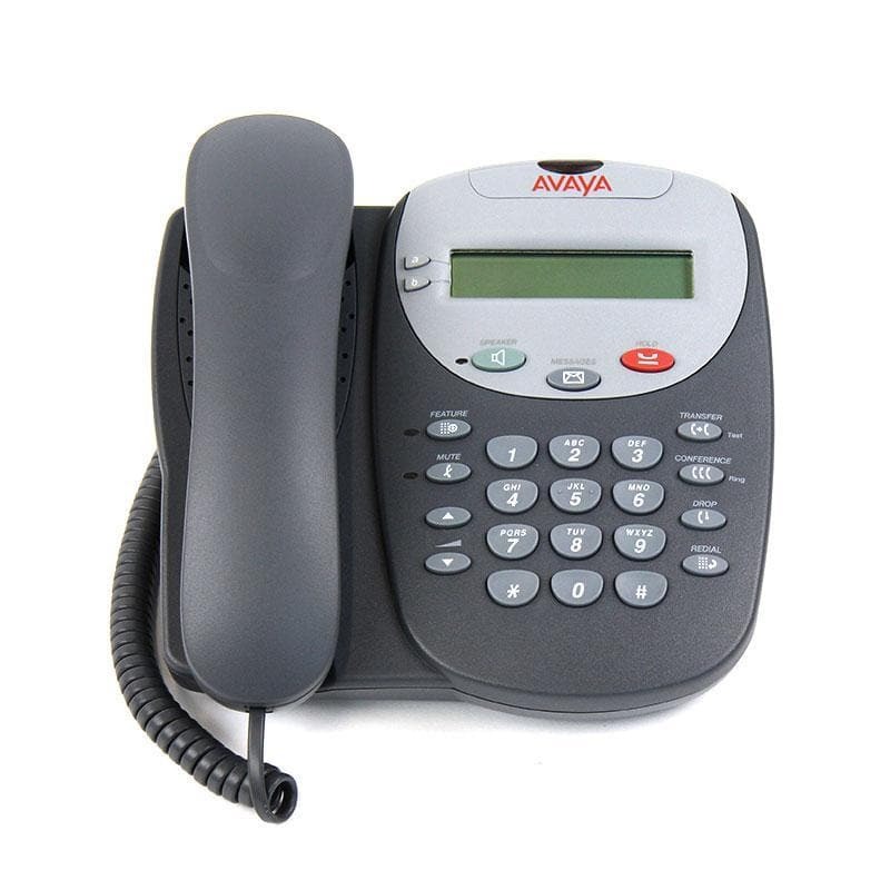 Avaya 2402 Digital Telephone Handset IP Office Black/Gray (700274590, 700381973)