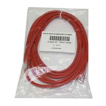 IP Office 500 PRI/BRI ISDN RJ45 / RJ45 Red Trunk Cable, 3 Meters