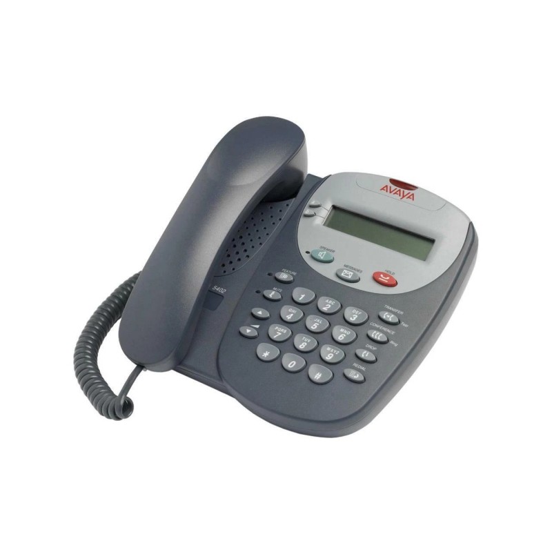 Avaya 700381981 5402 Digital IP Phone Dark Gray, 2 Button Digital Telephone