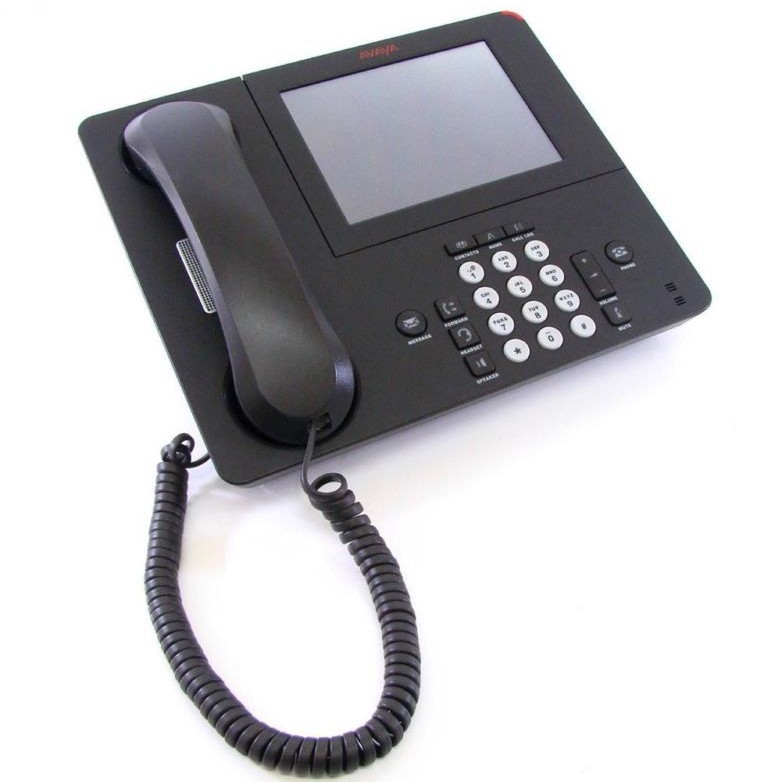 Avaya 700460215 9670G IP Office Telephone Color Phone Black VOiP