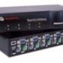4-Port PS2 Ser Cybex Switchview KVM for PC without Cables