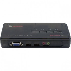 SwitchView KVM Switch 4-Port DVI-I & USB Switch with Audio Cables Included