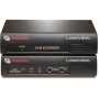 LongView LV430 Transmitter and Receiver with 2 Power Supplies PS2 with Speak Micro KVM Extender
