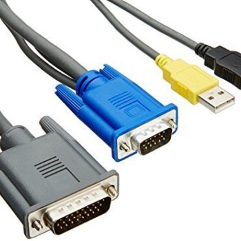 12-Foot USB Cable for Switchview SC with CAC Reader Support