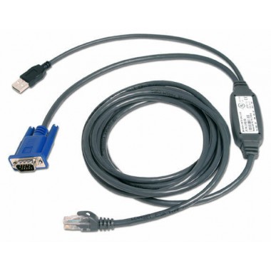 10-Foot USB CAT5 Integrated Access Cable