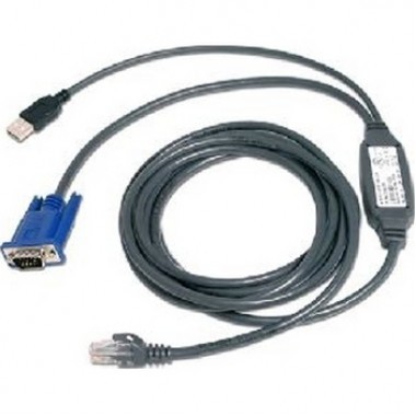 7-Foot USB CAT5 Integrated Access Cable