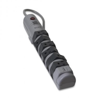 8-outlet Surge Protector W Phone