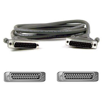 Switchbox Cable - 15-Foot Straight Though Male to Male DB25 Cable (Serial / Parallel)