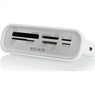 USB Memory Card Universal Media Reader White