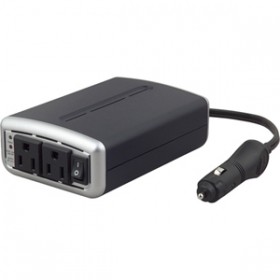 2-Outlet AC Anywhere 300W Power Inverter AC DC Auto / Car Inverter