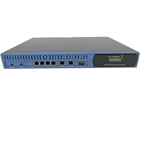 Bluesocket BSC-1200 BlueSecure Controller; Supports up to 25 APs