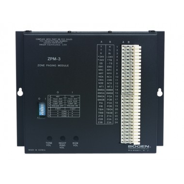 3-Zone Paging Module