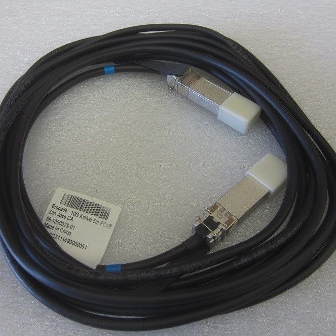 Brocade 10G-SFPP-TWX-0508 SFP+ Copper Cable, Twinax, 10G Active