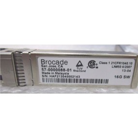 Brocade 57-0000088-01 16Gb SFP+ SWL SAN 850nm FC Transceiver