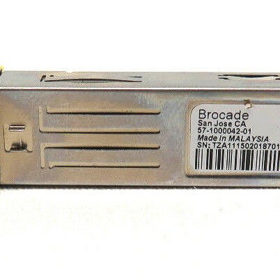 Brocade 57-1000042-01 1GE Copper Gigabit RJ-45 Ethernet SFP
