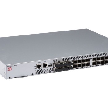 300 SAN Fabric Fiber Switch 24-Ports Total, 8-Ports Active