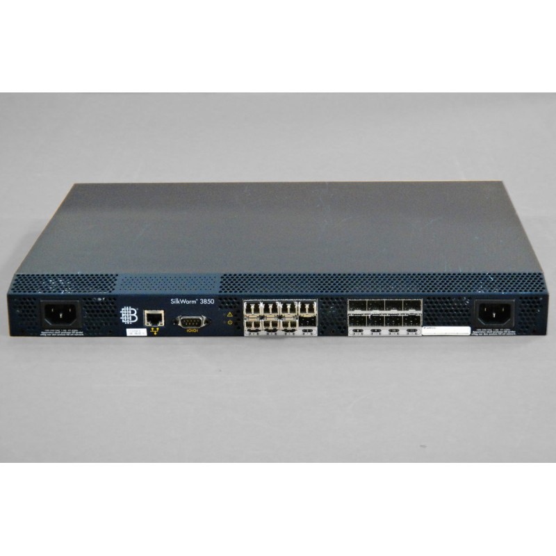 Brocade BR-3852-0001 8 Port VL2 SW: 1 Fixed PS, 8 SFP, Fixed Rack Mt Kit. AWT, ADZ