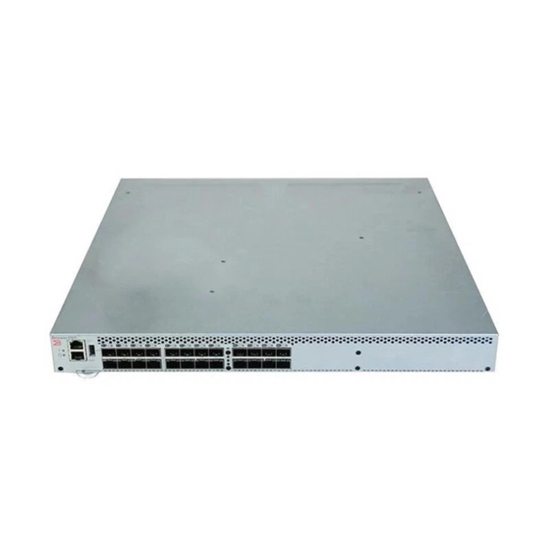 Brocade BR-6505-24-16G-1R SilkWorm 6505 24-Port 16Gb SFP Enterprise Software Bundle Switch with AC Single Power Supply