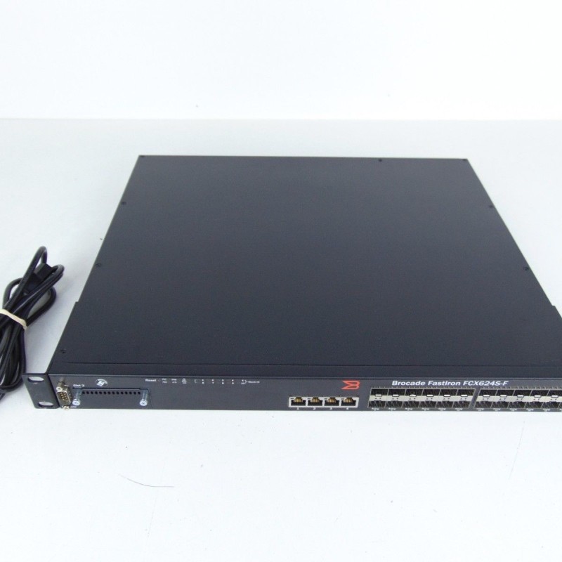 Brocade FCX624S-F FastIron 624S Layer 3 Switch