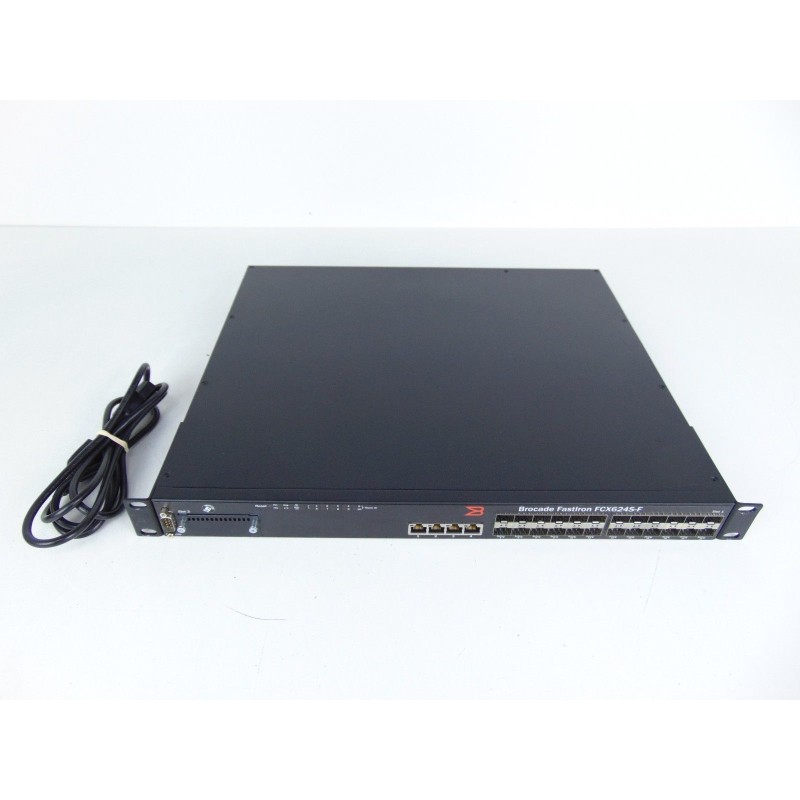 Brocade FCX624S-F FastIron 624S Layer 3 Switch