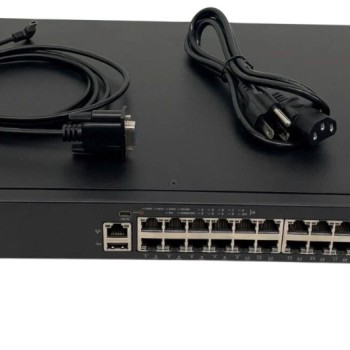 10/100/1000 24-Port PoE Switch with 2x10G Uplinks