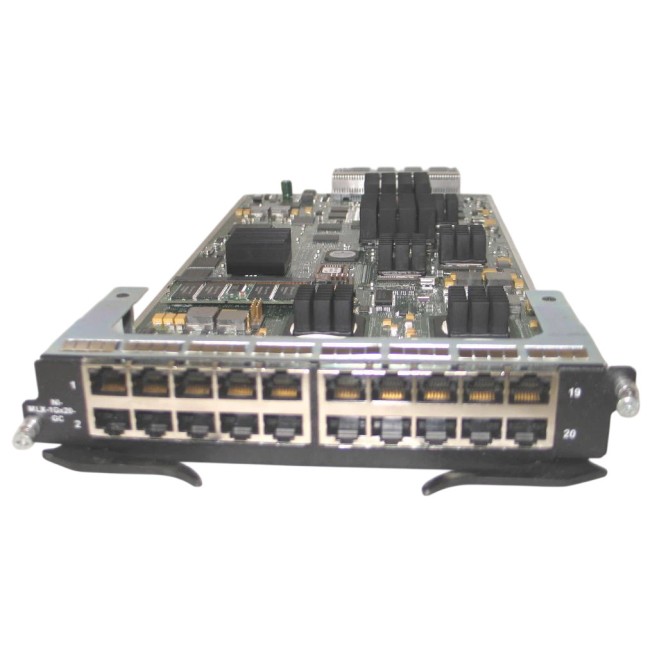 Brocade NI-MLX-1GX20-GC NetIron MLX Series 20-Port Gigabit Ethernet Interface Module