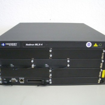 NetIron MLX-4 Multi-Service IP/MPLS Aggregation Router