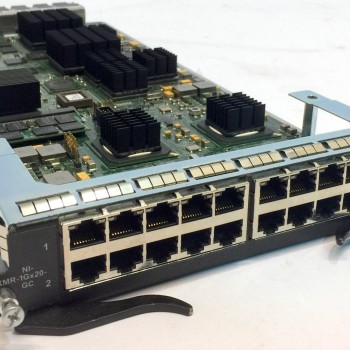 NetIron XMR Series 20-Port 10/100/1000 Copper Network Expansion Module