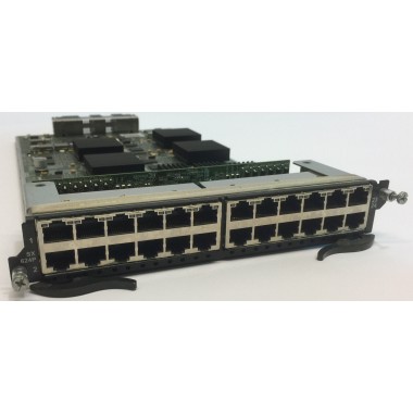 24-Port Gigabit Ethernet Module with PoE, IPv6 Capable