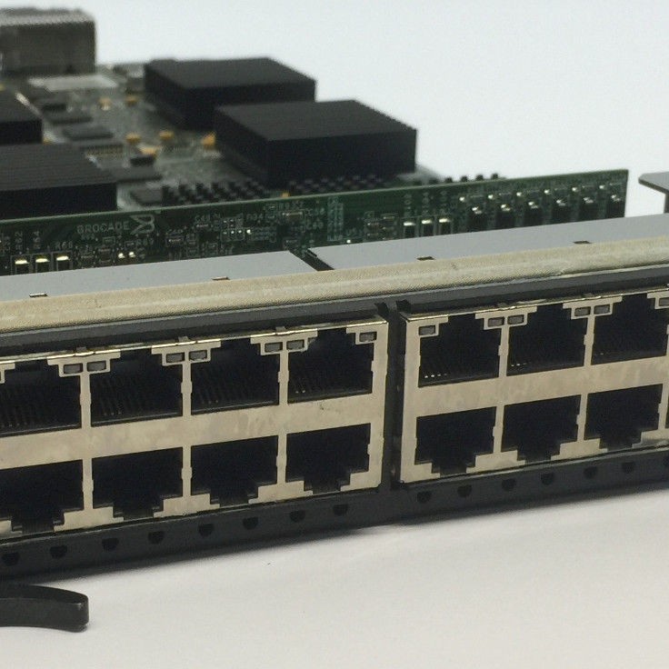 Brocade SX-FI624P 24-Port Gigabit Ethernet Module with PoE, IPv6 Capable