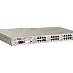 SmartStack 100, 24-Port Fast Ethernet Switch with 1 Modular Uplink Slot