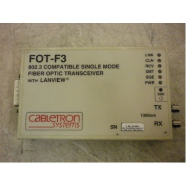 Single Mode Fiber Optic Transceiver, AUI-SMF ST