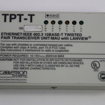 10BT-AUI Ethernet Transceiver with LANView