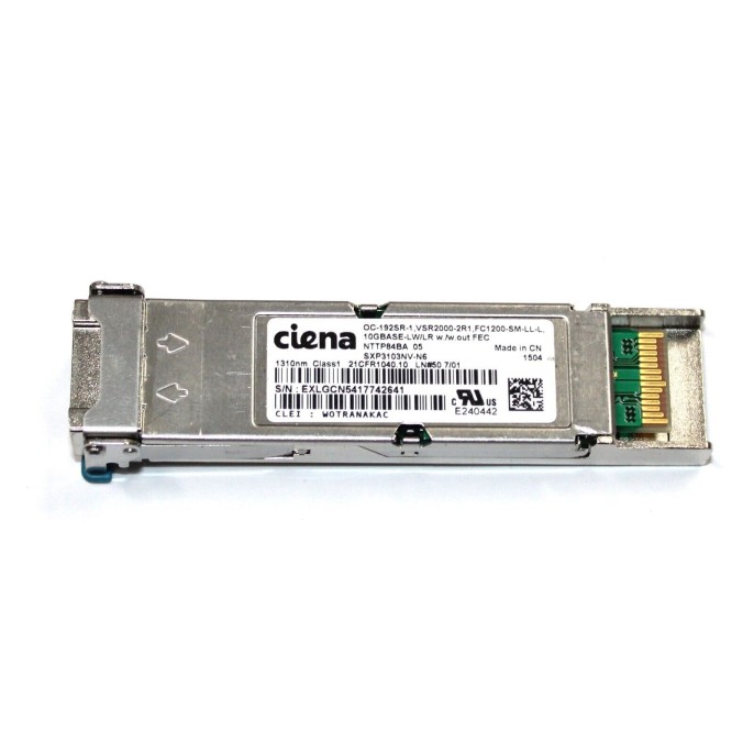 Ciena NTTP84BA OC192 SR-1: I-64.1.10GBase-LR LW OTU2 10gfc 1200