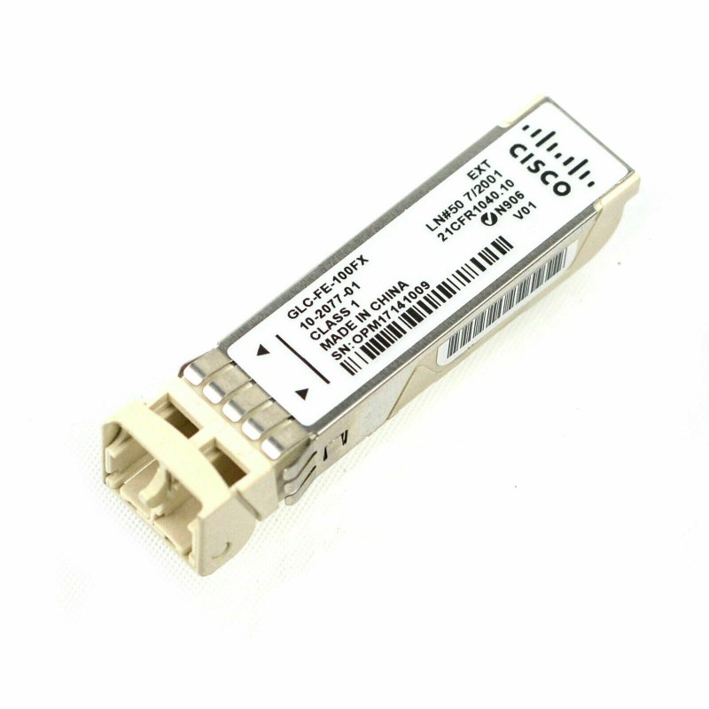 Cisco 10-2077-01 GLC-FE-100FX 100Base-FX SFP Transceiver Module