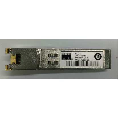 Cisco 1000BASE-TX SFP GBIC Transceiver GLC-T RJ-45 Media Adapter