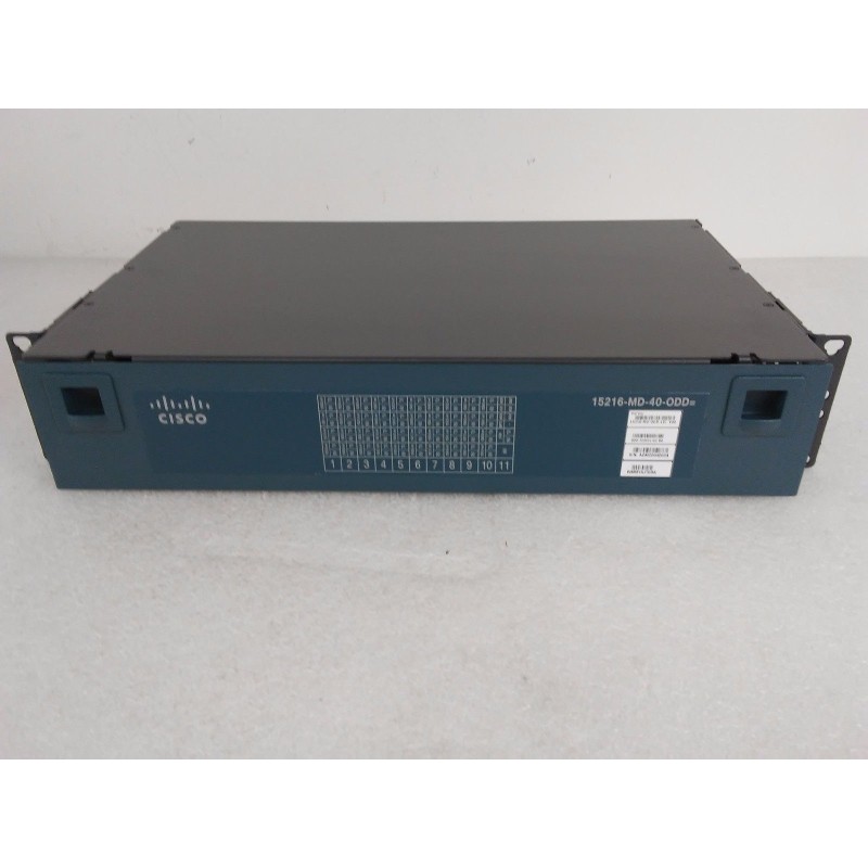 Cisco 15216-MD-40-ODD ONS 15216 40-Channel Mux Demux Patch Panel Odd