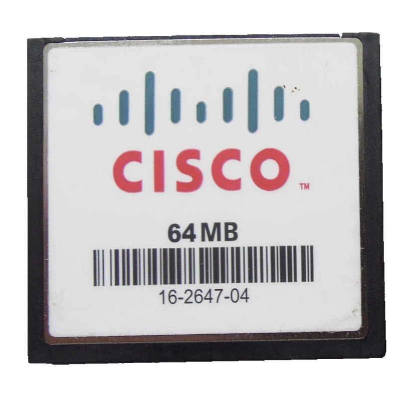 Cisco 16-2647-04 64MB Compact Flash Card, Memory Module