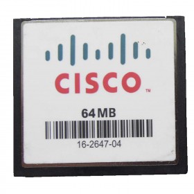 64MB Compact Flash Card with Cisco Logo
