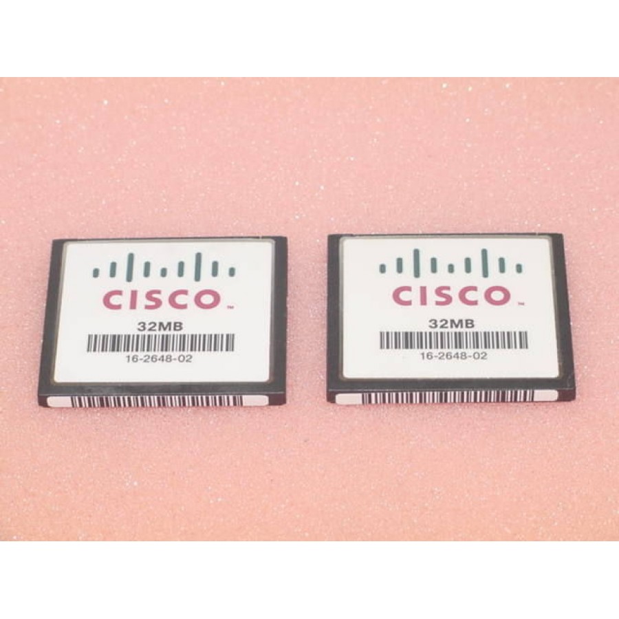ORIGINALE Cisco 16-2648-02 32mb Compact Flash Memory Card 