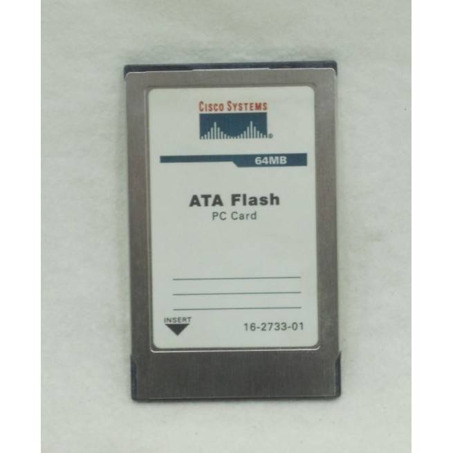 Cisco 16-2733-01 64MB ATA Flash PC Card