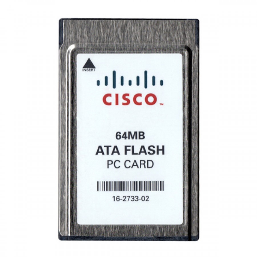 Cisco 16 2733 02 64MB PCMCIA PC Card ATA Flash Memory Card