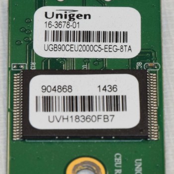 Unigen Internal Flash Memory Module, 2GB